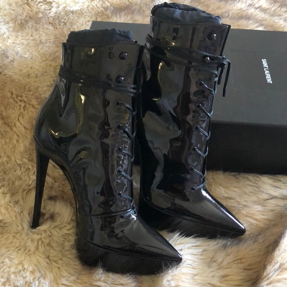 Saint Laurent Shoes - *Sold on Ebay* SAINT LAURENT Betty Platform Boots